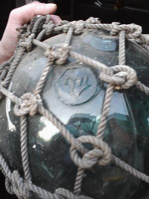 Identify this glass fishing float?