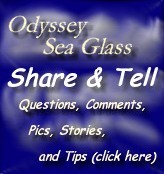 Sea glass questions, comments, tips