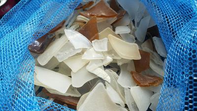 Can these glass shards be called sea glass?
