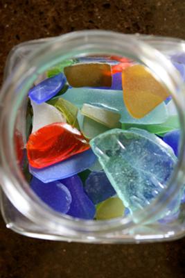 Jar of Glass  - May 2012 Sea Glass Photo Contest