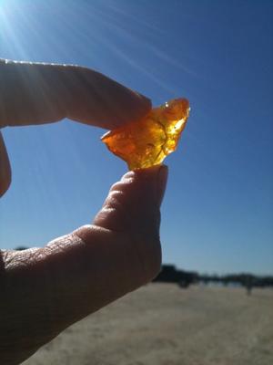 Pure Sunshine - December 2011 Sea Glass Photo Contest