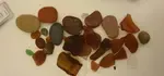 Rona Bay beach glass, Eastbourne, Wellington NZ
