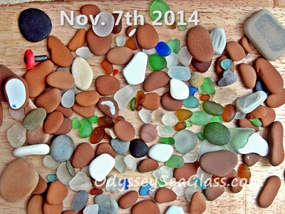 Sea Glass Huanchaco Beach Peru