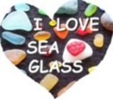I LOVE SEA GLASS HEART Sea glass color chart