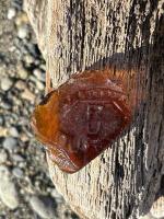 Where did the sea glass come from?