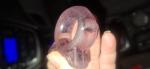 Purple Sea Glass Ring