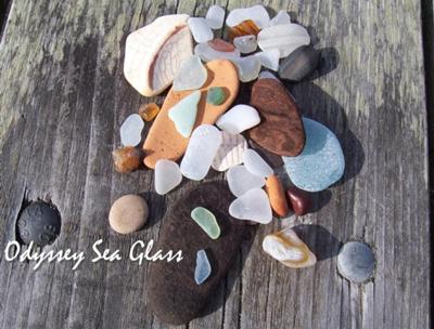 Beach Glass Catch of the Day