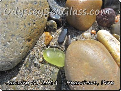 Sea Glass Catch of the Day - Citron kind of?