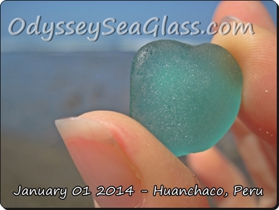 Huanchaco Peru Beach Glass of the sea