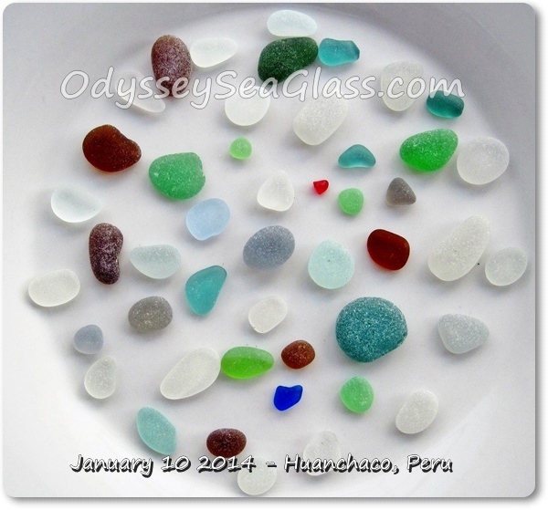 sea glass huanchaco catch jan 10 2014