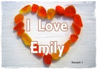Sea Glass Poster - with Quote