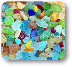 Itallian sea glass colors