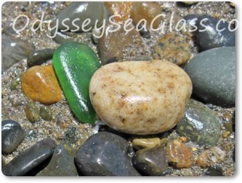 Beautiful agate found on Huanchaco Beach