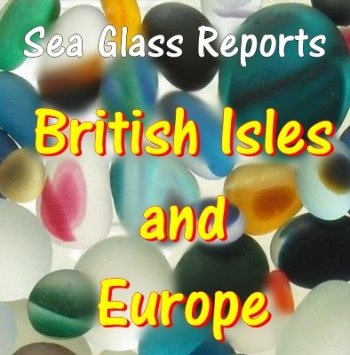 British Isles and Europe sea glass reports