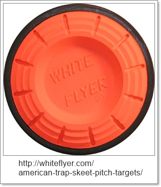 skeet clay pidgeon target