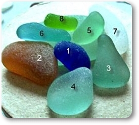 Sea Glass Value Chart