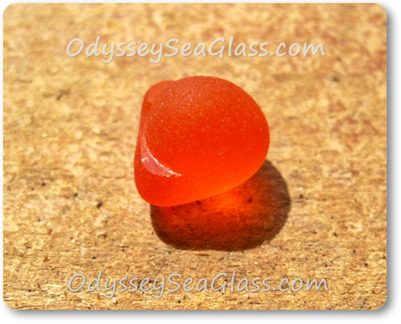 Orange Sea Glass