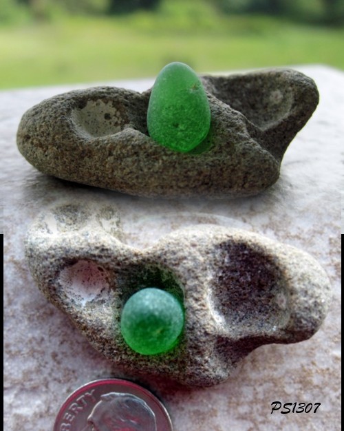 Green Jewelry Grade Sea Glass