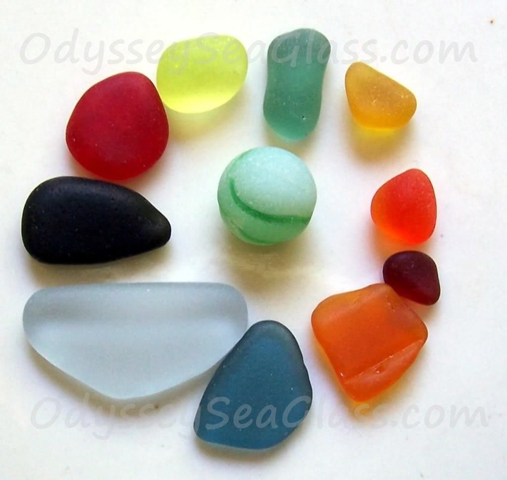 What is the Rarest Color of Sea Glass 
