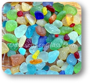 Itallian sea glass colors