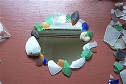 Sea Glass Mirror