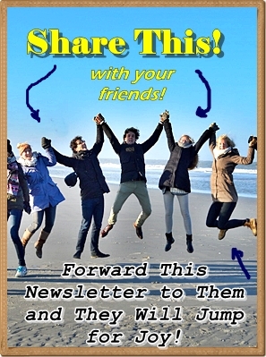 Share forward this newsletter your friends with jump for joy