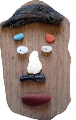 Face It Driftwood Sea Glass and Beach Ceramics