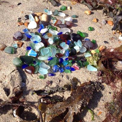 A Morning's Find - Beautiful Sea Glass