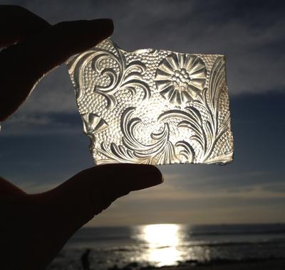 An awesome find  - August 2013 Sea Glass Photo Contest