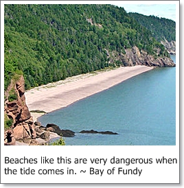 sea glass and tides tidal change