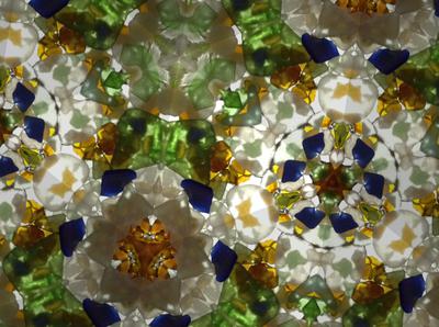 Beach Glass Kaleidoscope