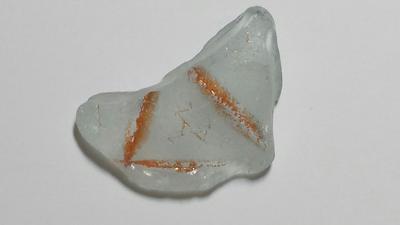 Glass found at Gloucester, Massachusetts
