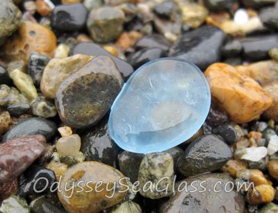 Perfect Pale Blue Sea Glass