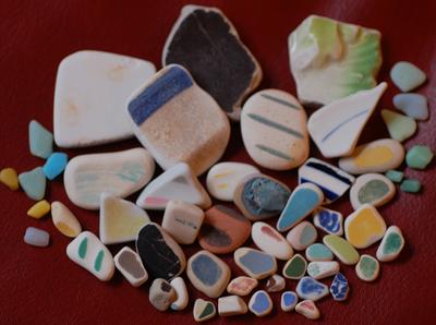 Pottery from the beach