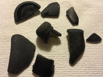 Blackbeard's Booty - Black Sea Glass