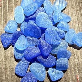 Blue Sea Glass Link