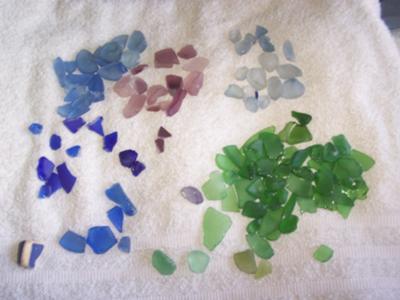 Bonnie's Ocean Glass  - May 2012 Sea Glass Photo Contest