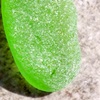 Rare Sea Glass Colors -Bright Lime Green