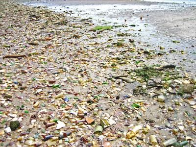 Gross and beautiful - Dead Horse Bay, New York - Sea Glass Report