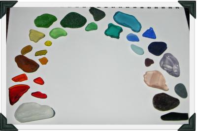 Enigmatic Rainbow - August 2013 Sea Glass Photo Contest