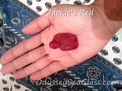 Jackie's Red Sea Glass