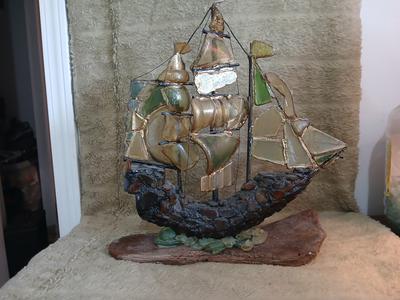 The ocean, ships, and history in beach glass