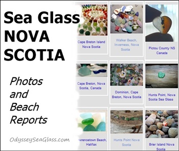 sea glass nova scotia reports and photos