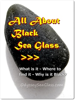All about black sea glass