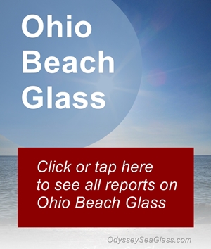 Ohio beach glass reports and photos link