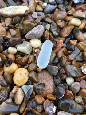 Helen Ward sea glass ID from Essex Walton east England