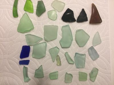 Texas Beaches Sea Glass Report