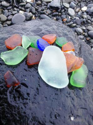 Homer Spit Beach - Sea Glass 2