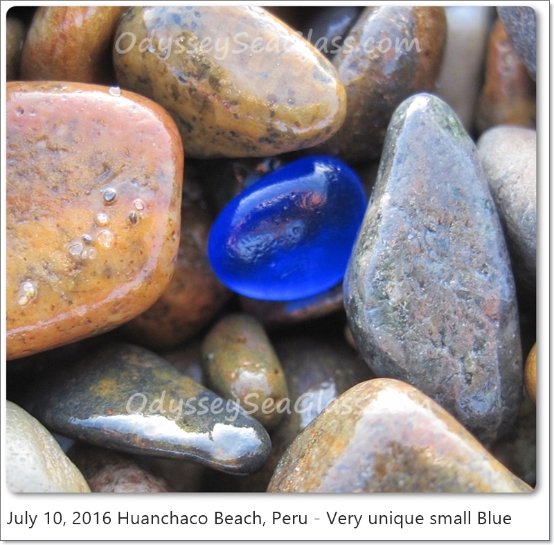 David and Lin Huanchaco Beach Peru sea glass search