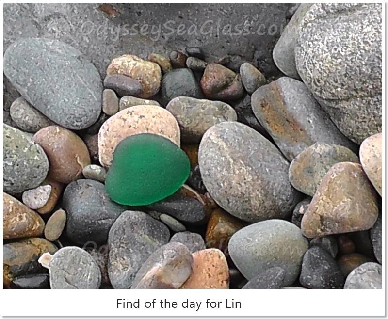 David and Lin Huanchaco Beach Peru sea glass search